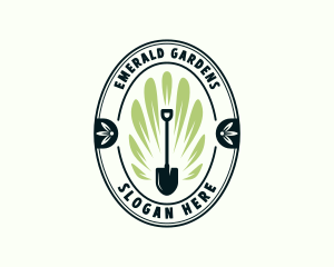 Plant Shovel Landscaping logo design