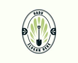 Backyard - Plant Shovel Landscaping logo design