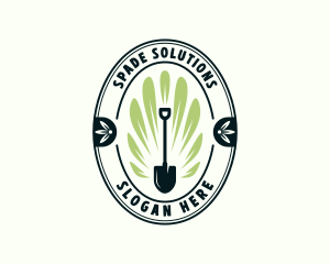 Plant Shovel Landscaping logo design