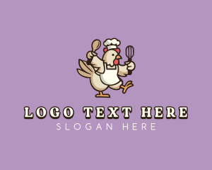 Cafeteria - Chicken Culinary Cuisine logo design