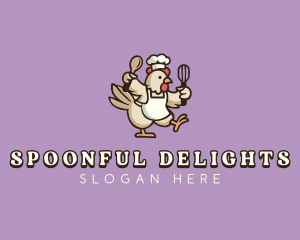 Chicken Culinary Cook logo design