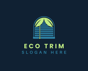 Eco Window Blinds logo design