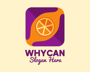 Minimart - Orange Fruit Mobile App logo design