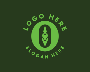 Herbal Gardening Letter O Logo