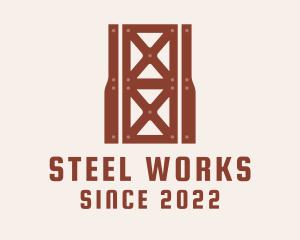 Industrial Steel Structure logo design