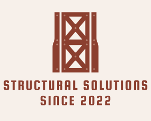Structural - Industrial Steel Structure logo design