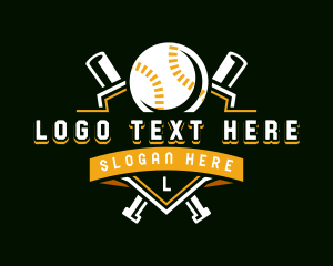 Baseball League Club logo design