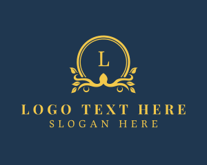 Wreath - Golden Wreath Firm logo design