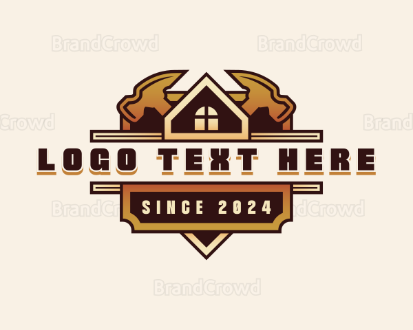 Hammer Roofing Contractor Logo