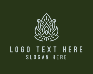 Religious Candle Spa Logo