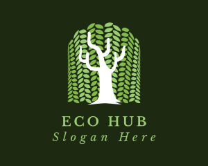 Eco Friendly Tree Farmer logo design
