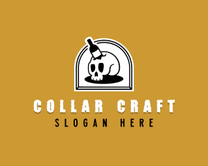 Skull Liquor Bar logo design