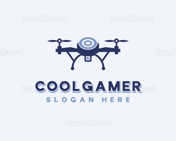 Tech Drone Surveillance Logo