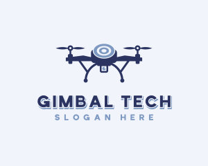 Tech Drone Surveillance logo design