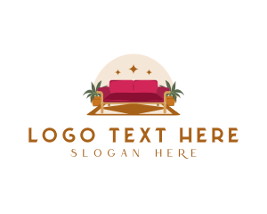 Fixture - Sofa Carpet Lounge Furniture logo design