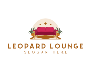 Sofa Carpet Lounge Furniture logo design