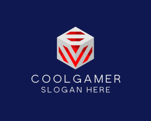 Programming - Modern Gaming Cube logo design