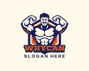 Weightloss - Gym Fitness Muscle logo design