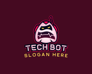 Fat Robot Avatar logo design