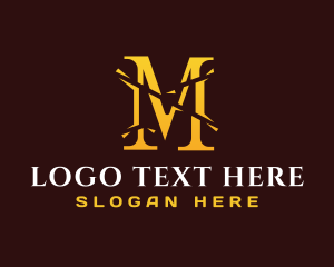 Luxury - Generic Broken Letter M logo design