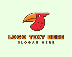 Macaw - Wild Bird Toucan logo design