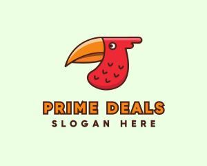 Amazon - Wild Bird Toucan logo design
