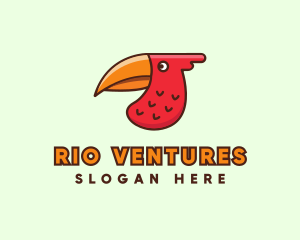 Wild Bird Toucan logo design