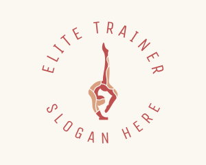 Gymnastics Fitness Exercise  logo design