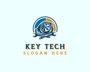 Turbo Engine Panel logo design