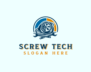 Turbo Engine Panel logo design