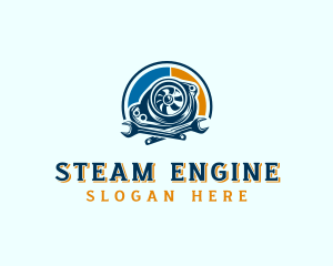 Turbo Engine Panel logo design