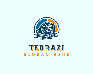 Turbo Engine Panel logo design