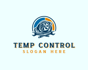 Turbo Engine Panel logo design