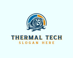 Turbo Engine Panel logo design