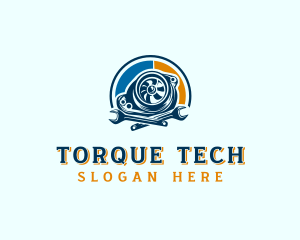 Turbo Engine Panel logo design