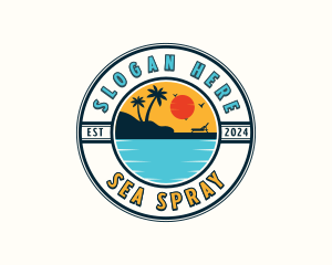 Beach Sea Toursim logo design