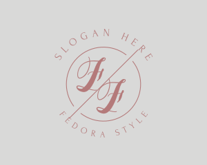 Makeup Style Monogram logo design