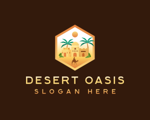 Camel - Desert Sand Trip logo design