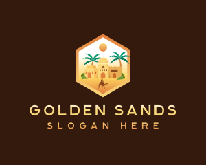 Sand - Desert Sand Trip logo design