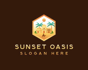 Desert Sand Trip logo design