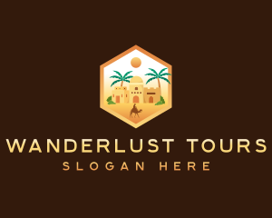 Desert Sand Trip logo design