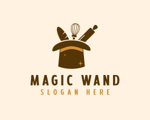 Magic Hat Bakery logo design