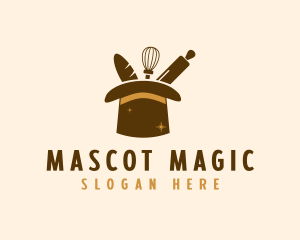 Magic Hat Bakery logo design