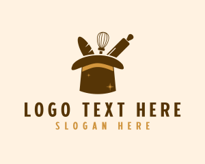 Bread Shop - Magic Hat Bakery logo design