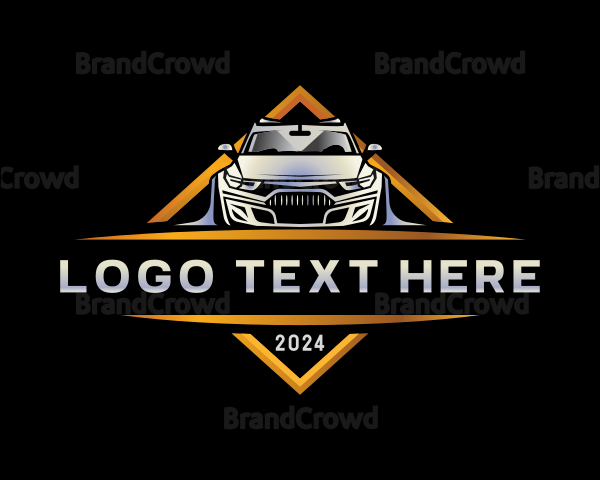 SUV Car Garage Logo