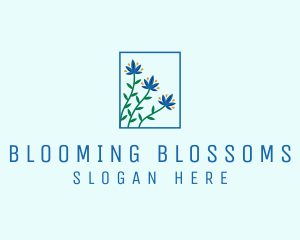Blooming - Blooming Garden Flowers logo design