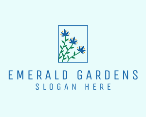 Florist Garden Flowers  logo design