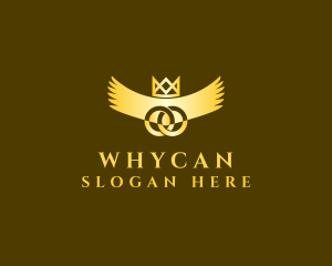 Golden Crown Wings Logo