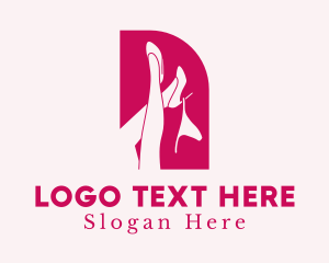 Erotic Woman Legs Logo