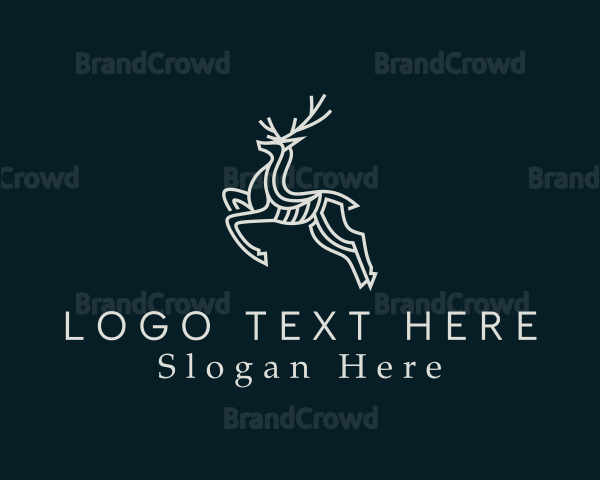 Luxe Deer Animal Logo